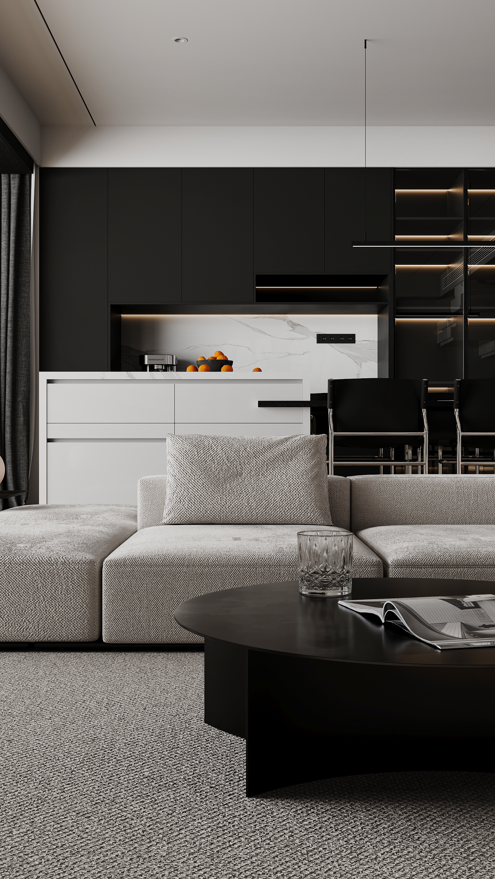 奏雅 现代黑白灰-5