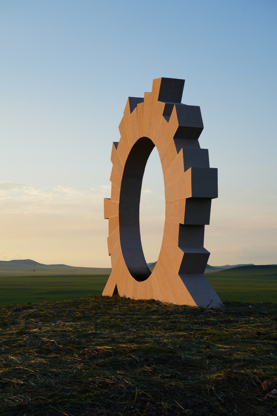 火山天火台艺术装置丨蒙古丨PLAT ASIA-51