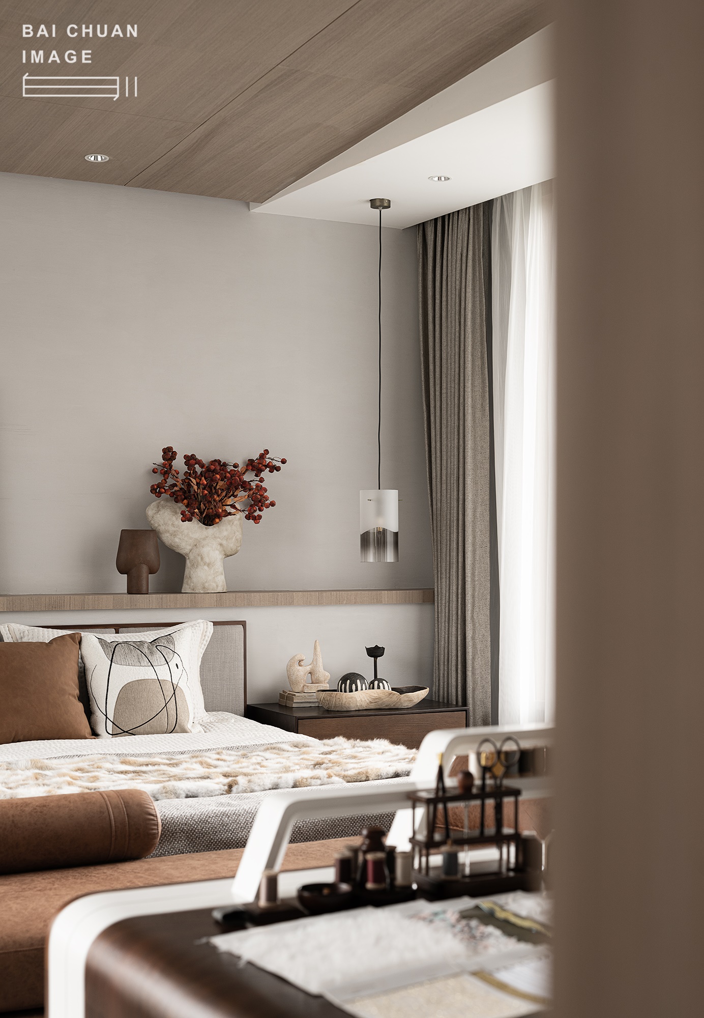 重庆融创山晓合院软装设计丨中国重庆丨尚色设计-22