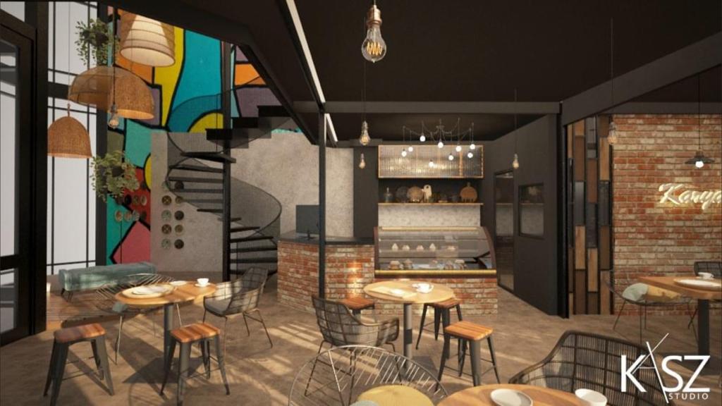 FUNKY + INDUSTRIAL STYLE CAFE IN MALAYSIA-0