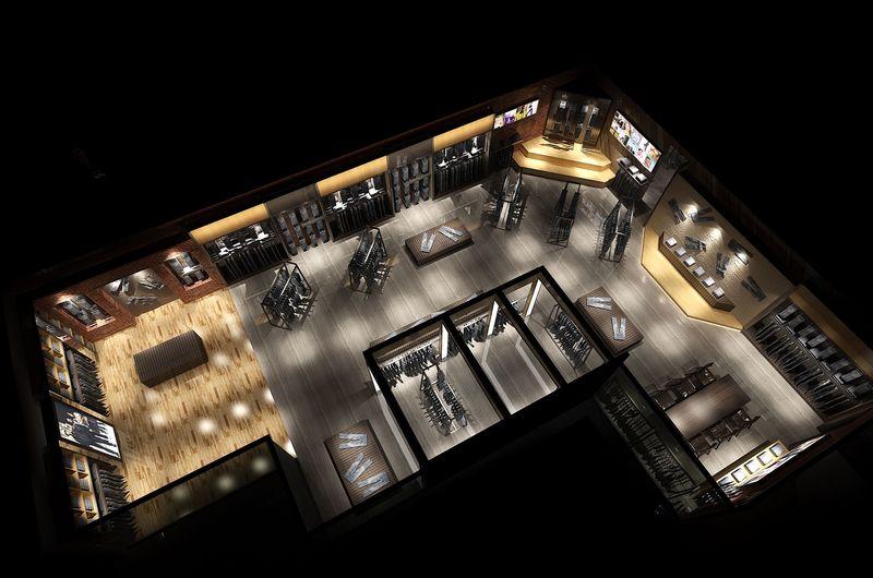 顺德均安天连纺织现代办公空间设计-14