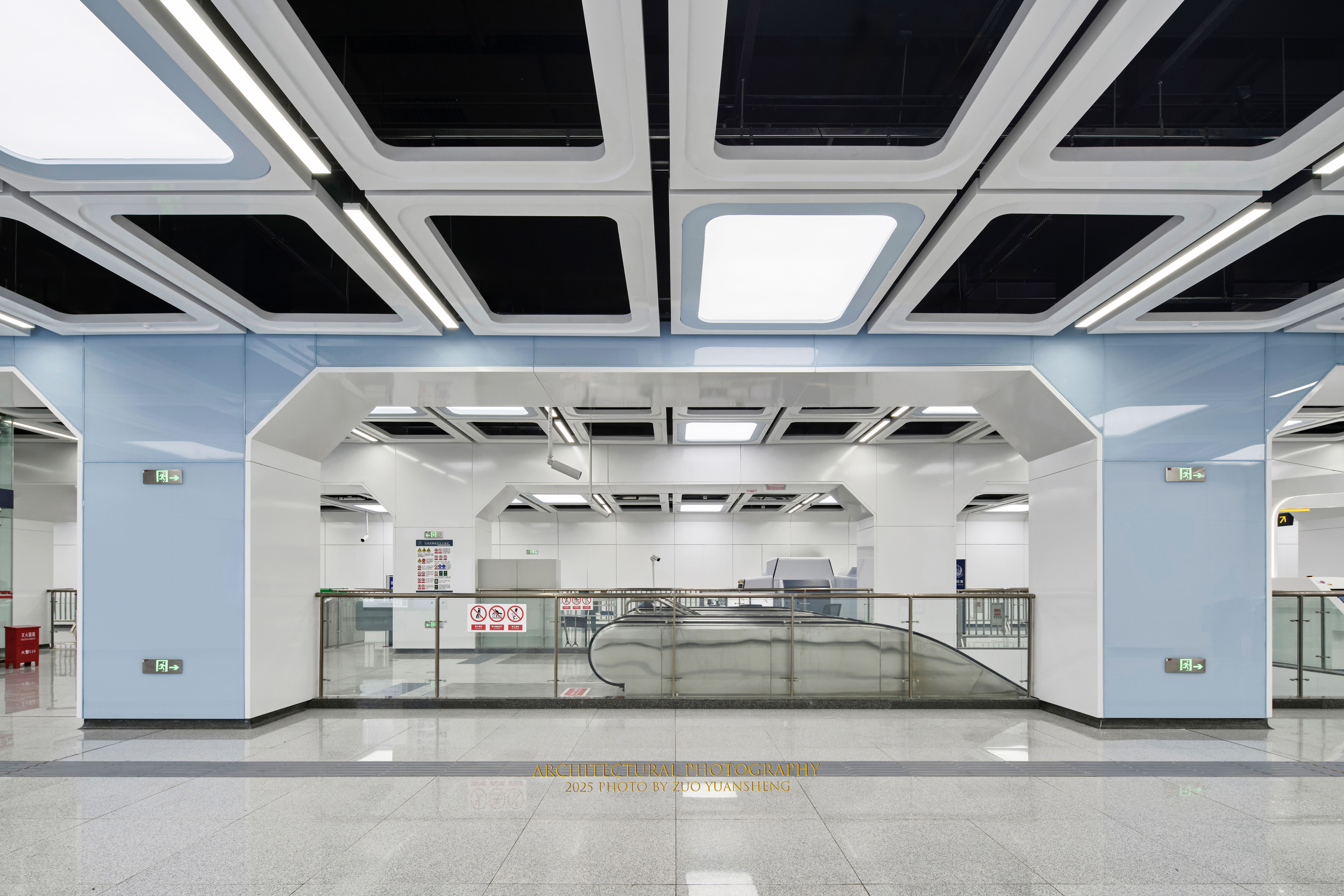 西安地铁八号线（余家寨站）—— 空间摄影-2