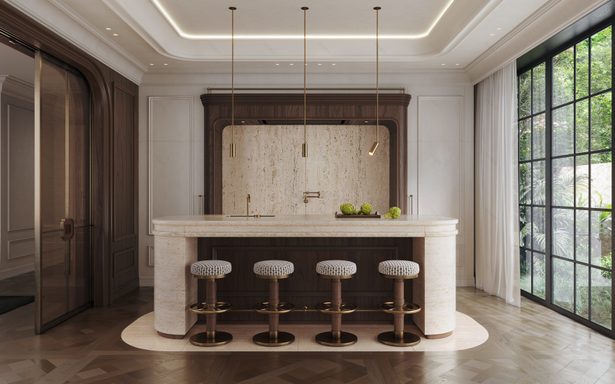 私人别墅室内设计丨VALERIYA NAZAROVA-26