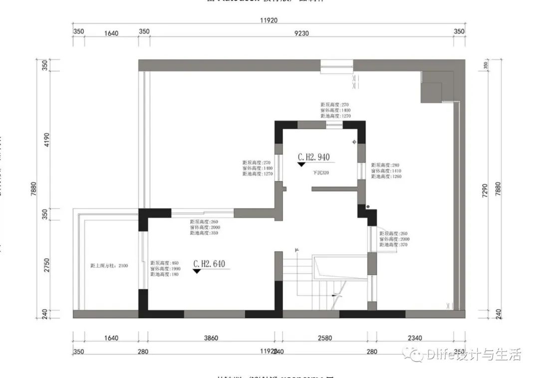 160㎡美式轻奢别墅,温馨空间与高效利用的完美结合-3