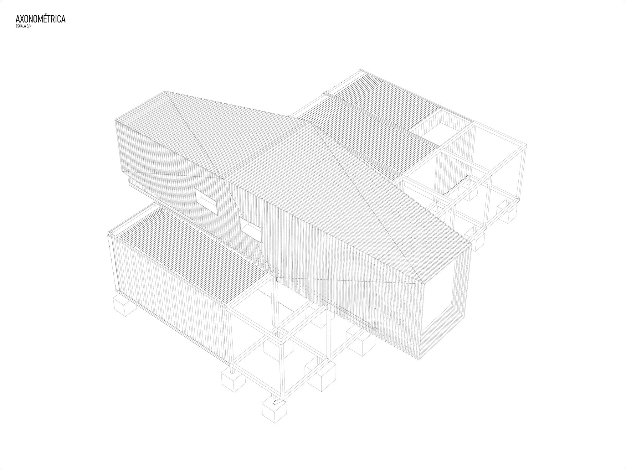 阿根廷 Quilimarí 山丘上的集装箱别墅 Casa P406丨Orfali & Ehrenfeld-27