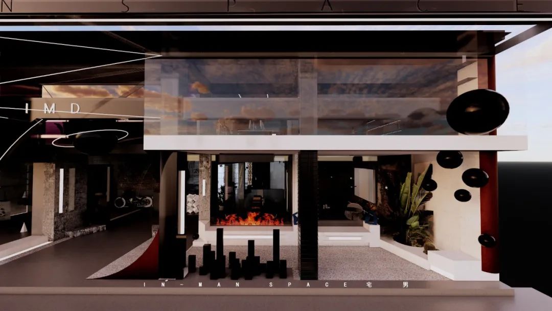 内江宅男办公室 | 现代演绎,极简共融-11