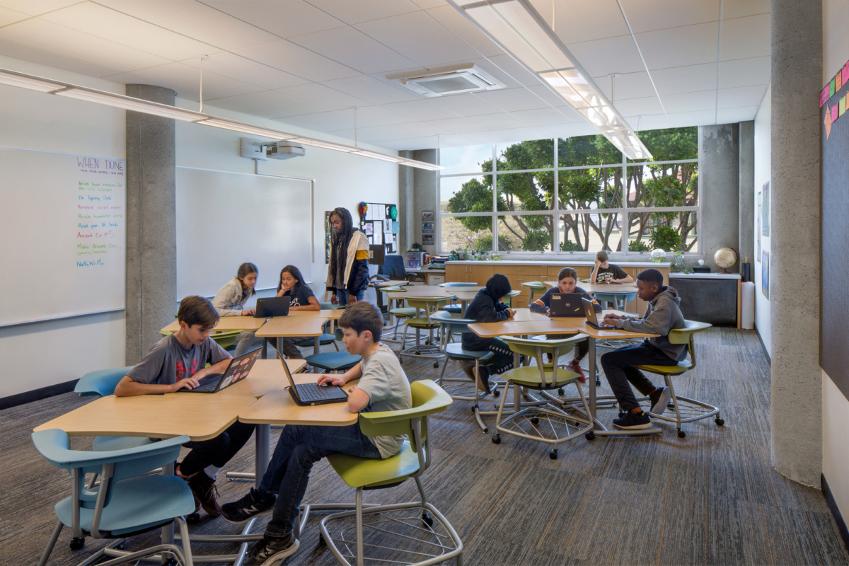 旧金山 Live Oak 学校创新教育空间-22