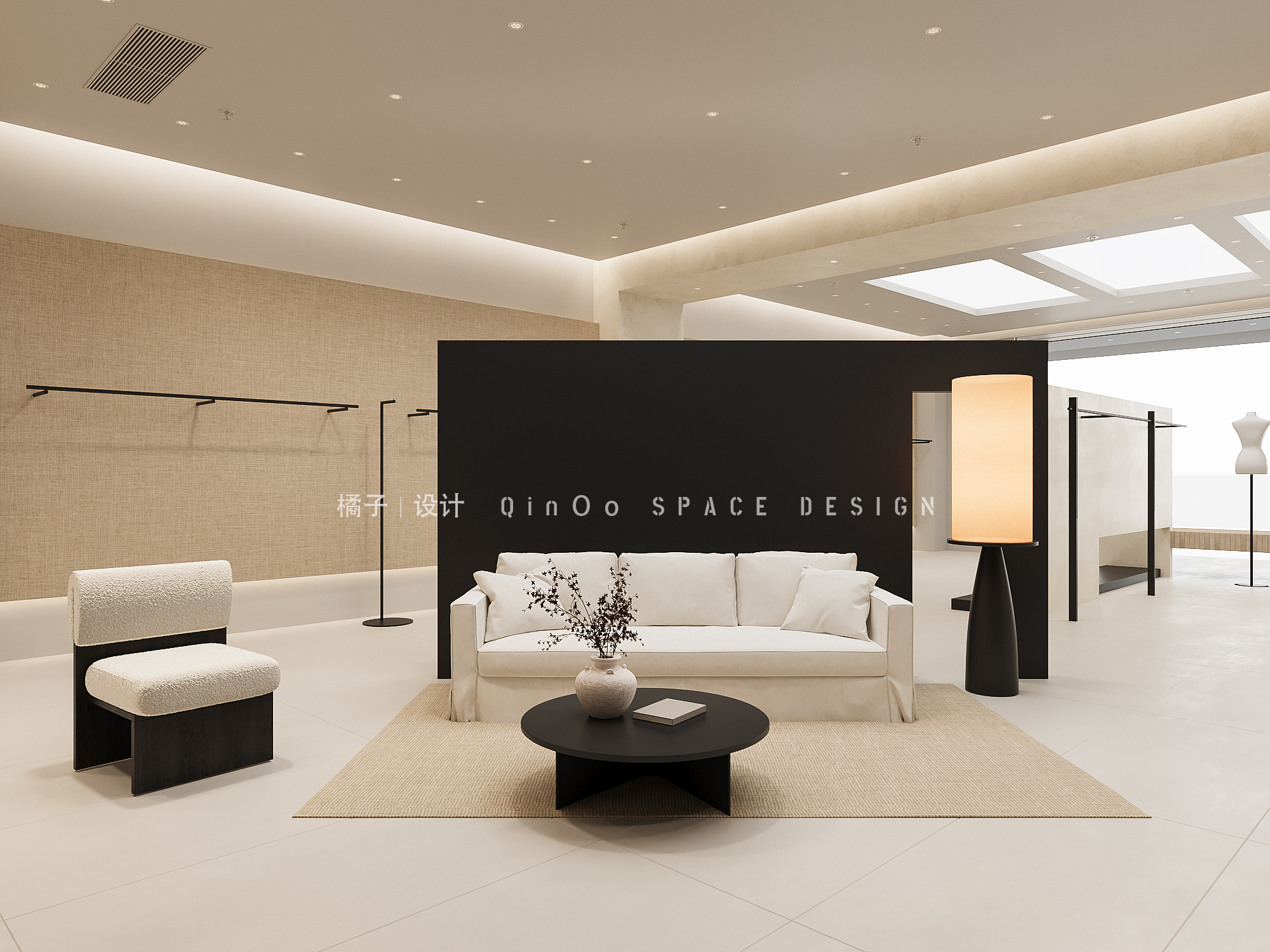 成都极简侘寂感 · 品质韩系服装商场店丨中国成都-6