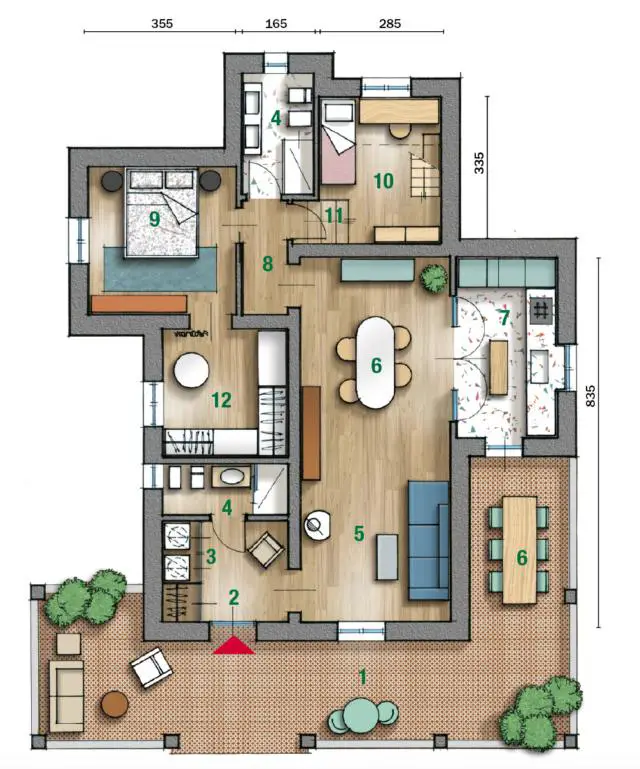 意大利 90m²小屋现代翻新设计-18