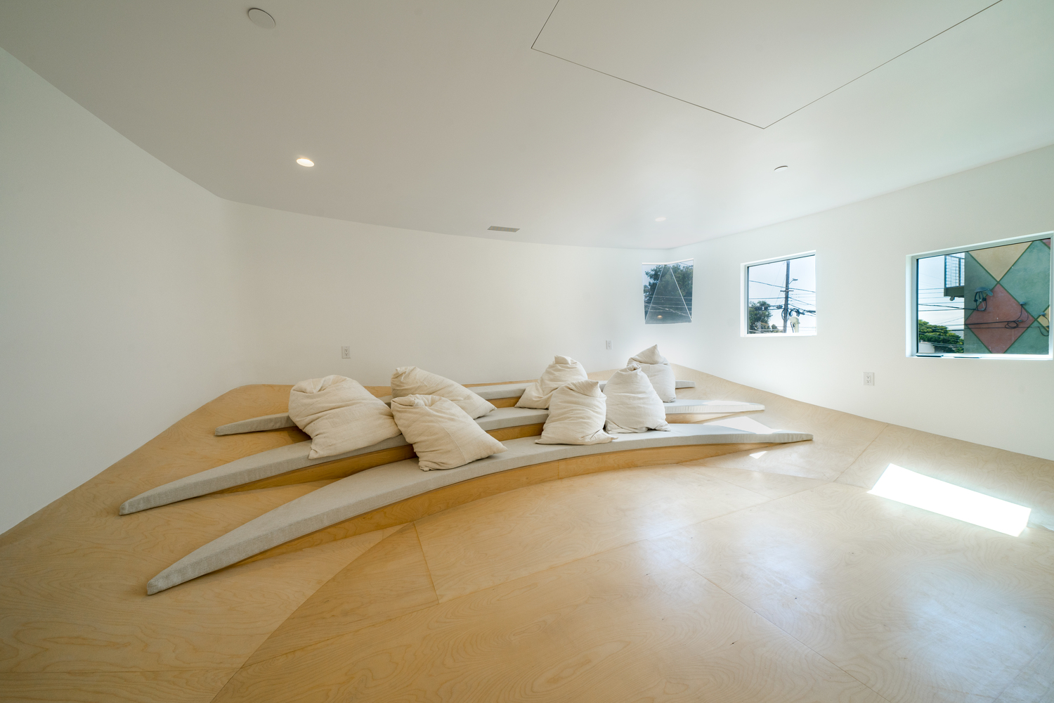 洛杉矶 Santa Monica Canyon 独特曲线住宅设计丨美国洛杉矶丨Eric Owen Moss Architects-37