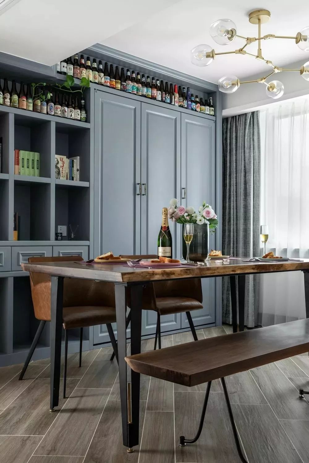 杭州 90 后设计师打造浪漫美式老房变形记-13