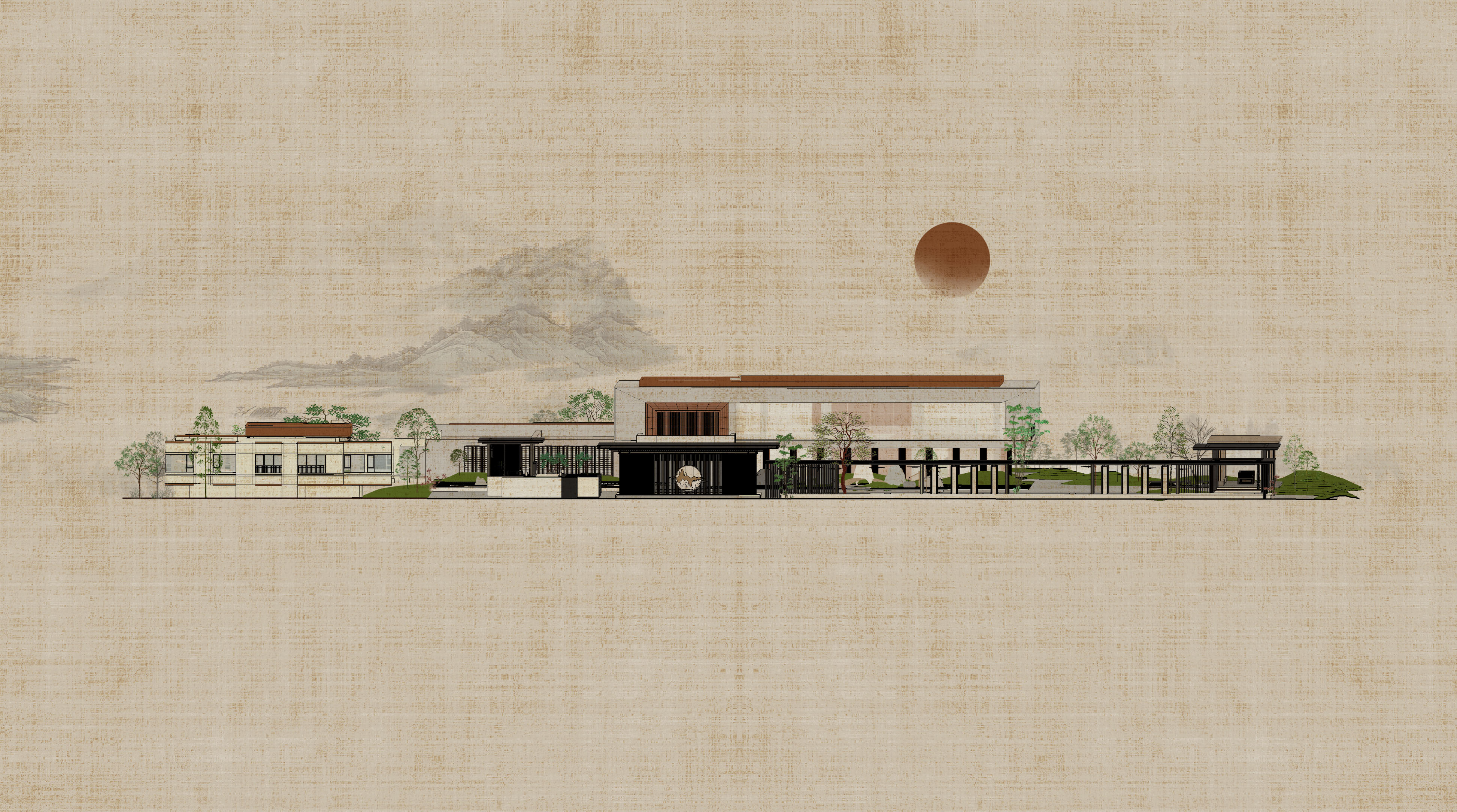 景观设计古代风格作品集-36