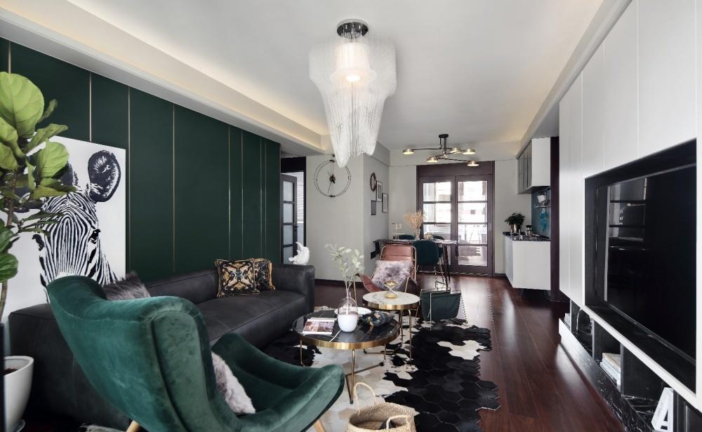 绿意轻奢,打造内敛自然的居家空间-6