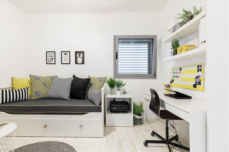 ראש העין6居室私人住宅室内设计丨מיכל גרינברג פוקס-16