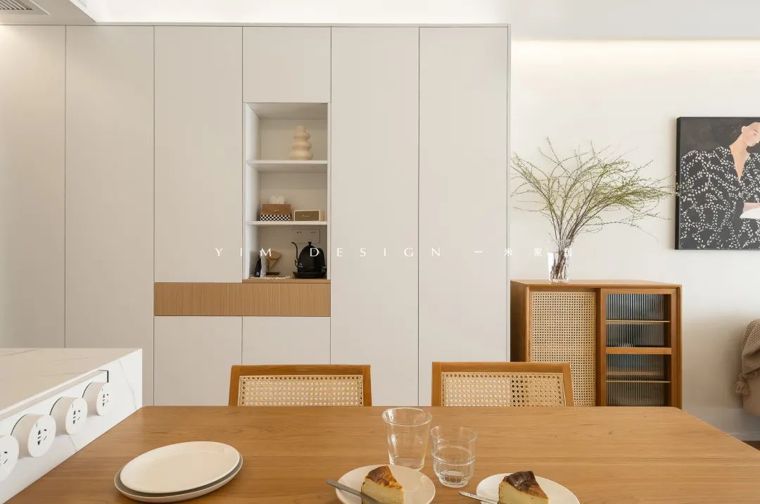 奶油原木的温柔春日 · 116㎡侘寂风格家居设计丨YIM DESIGN-23