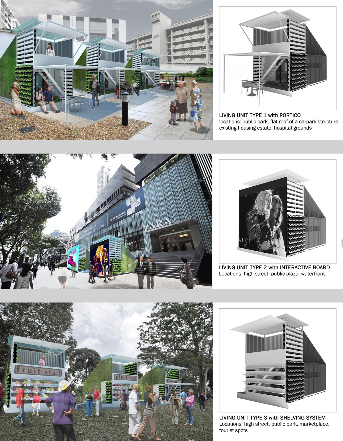 新加坡低收入群体移动紧凑型住宅丨ELEENA JAMIL ARCHITECT-3