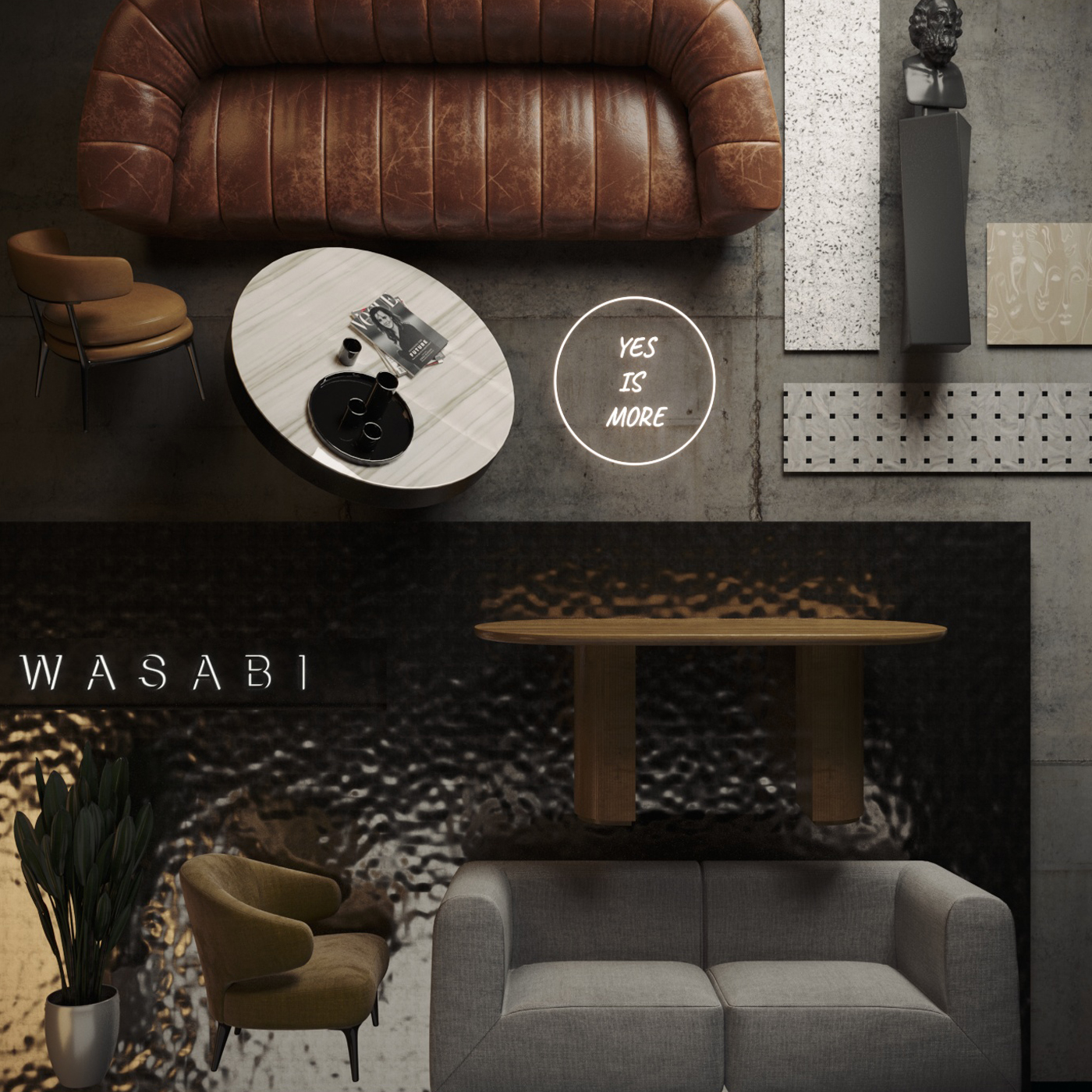 WASABI RESTAURANT室内设计丨ME-13