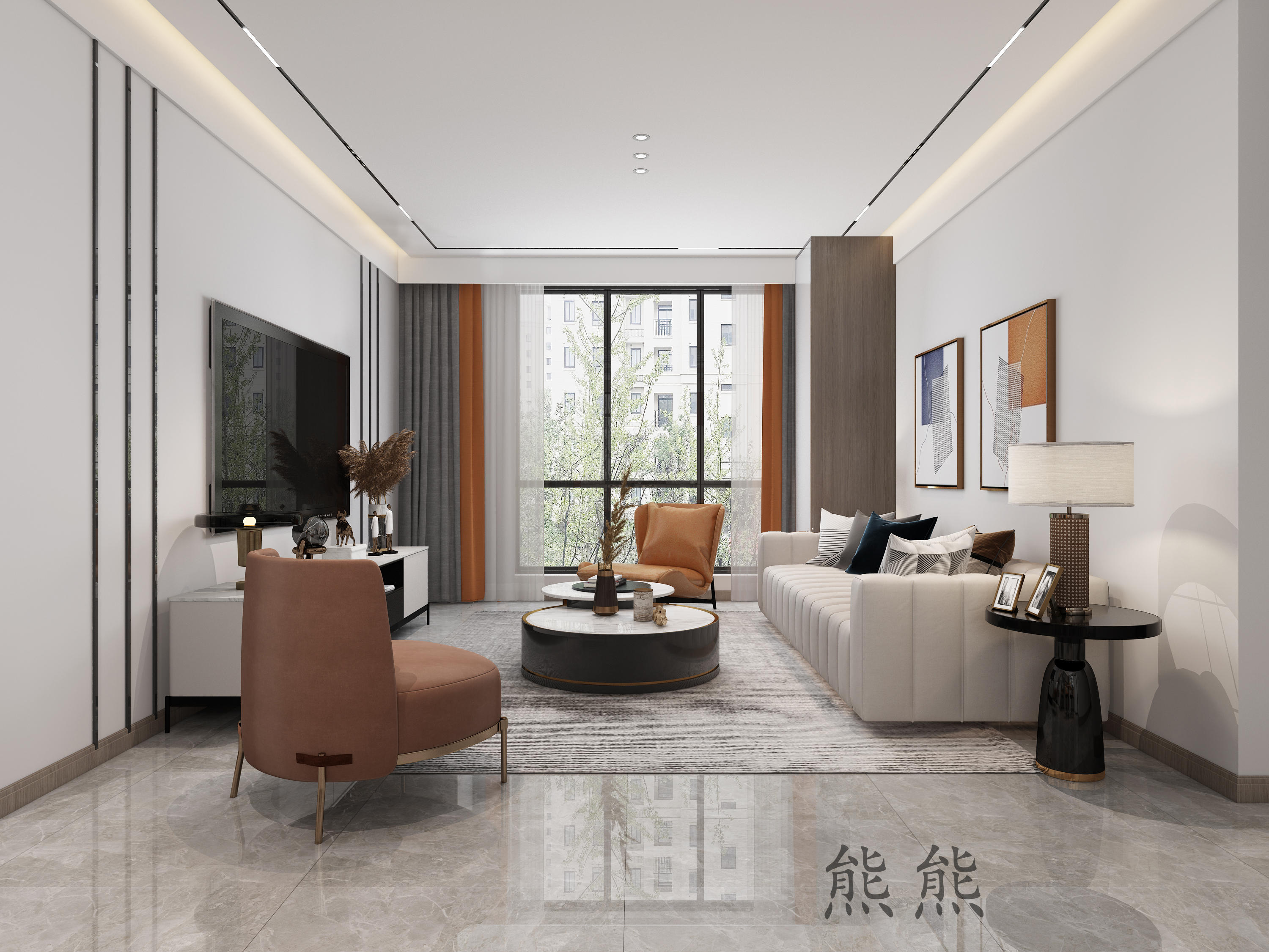 现代主义魅力 · 纽约 One57 公寓设计丨美国纽约-4