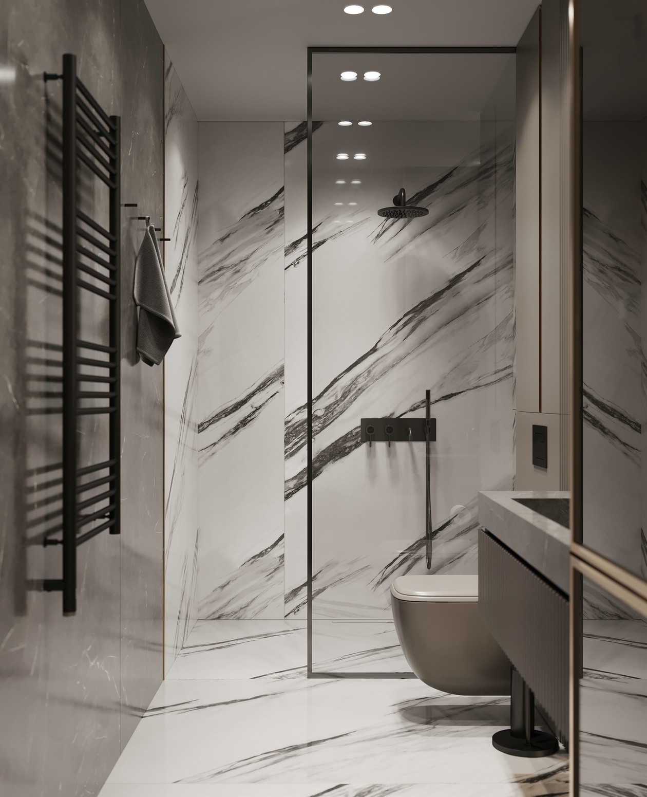 55㎡小空间公寓设计 小而精致-24