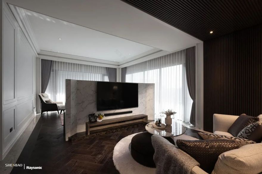 新古典豪邸梦,精工板材设计展现无遗-47