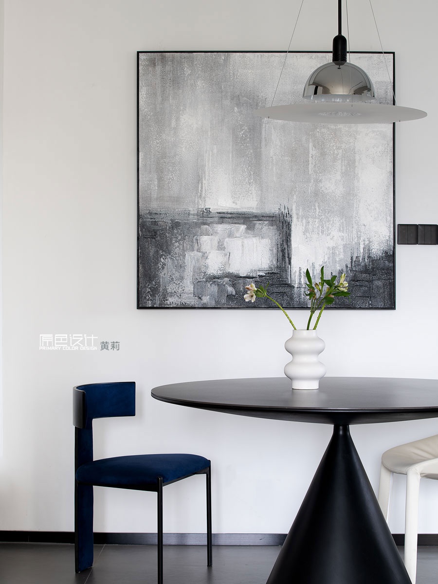 几何极简之美 · 福建福州跃层精装房住宅设计丨中国福州丨原色设计-37