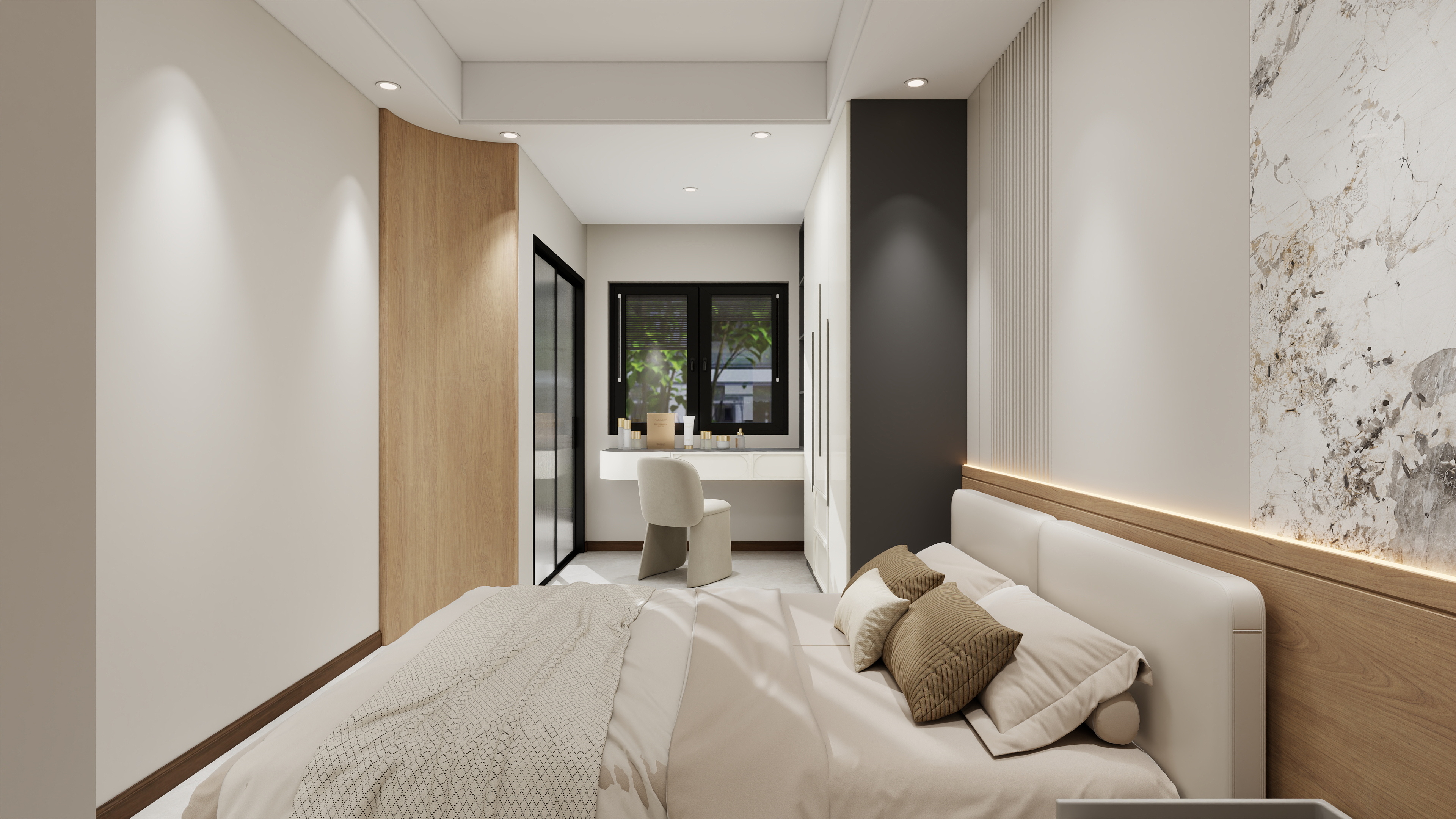 《黄埔·简居》98㎡现代简约实装案例丨中国广州丨广州市至雅设计装饰工程有限公司-48