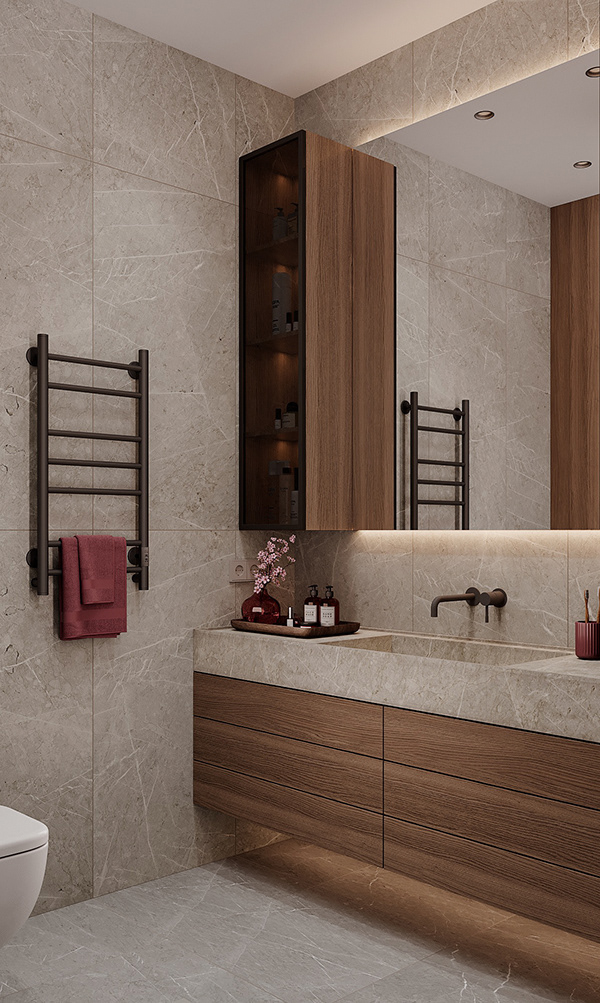 四口之家120平现代设计住宅-27