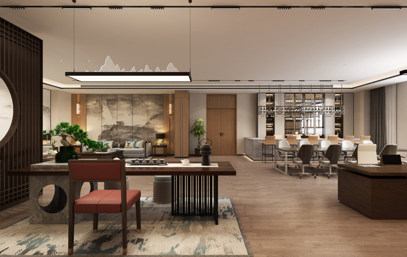 潮流办公室设计-11