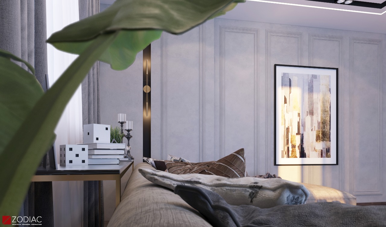 Luxury Contemporary Living Room - Private Villa-12