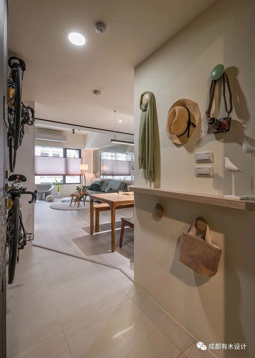 光与灰绿之间 · 简约新婚宅室内设计丨NOIICS-8