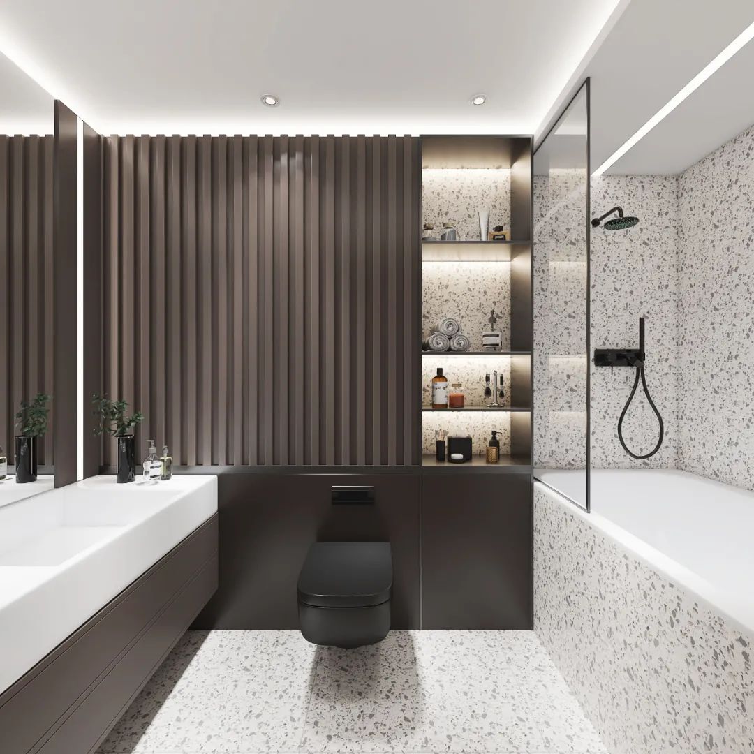 主卧带卫生间设计丨中国沈阳丨赵岩设计研究室-1