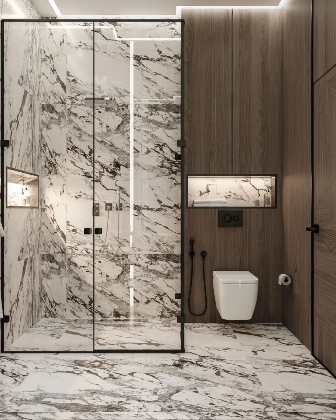 阿塞拜疆巴库现代轻奢公寓设计丨Aytan Guliyeva-40