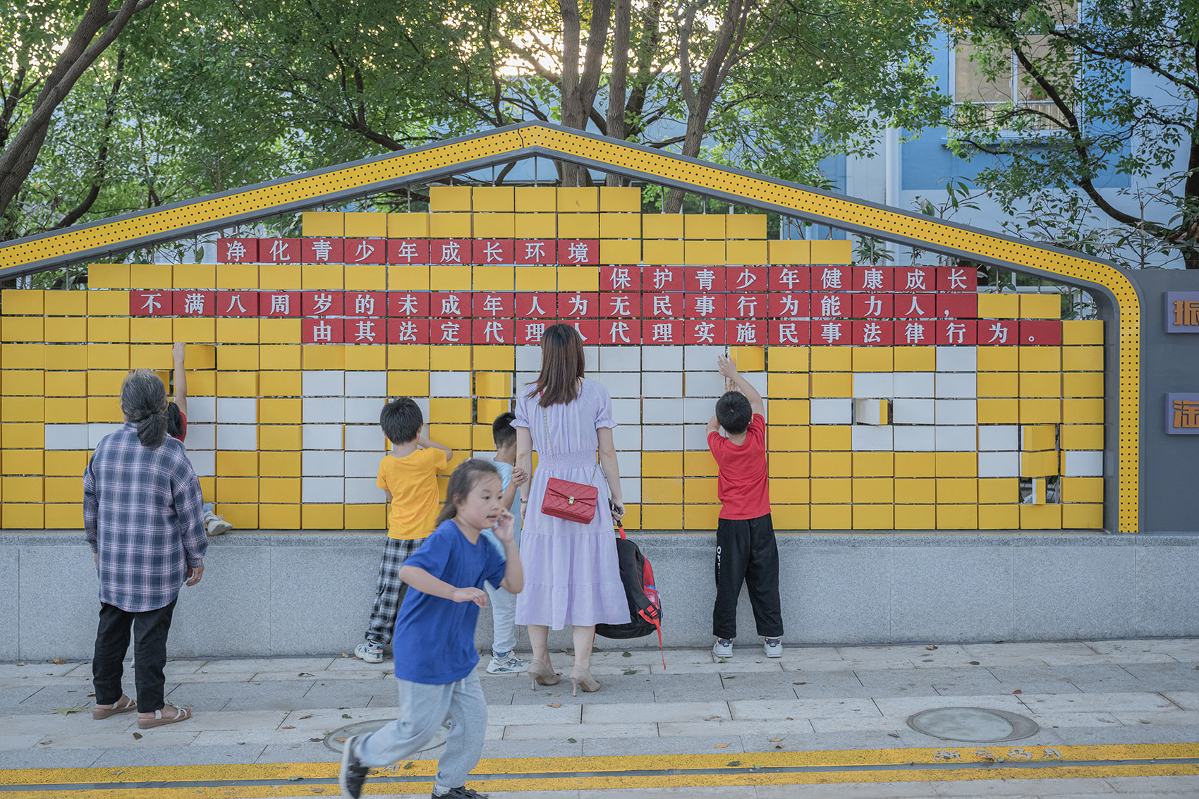 昆小薇·振华实验小学等地块更新改造丨中国江苏丨H+L汉兰景观工作室-39