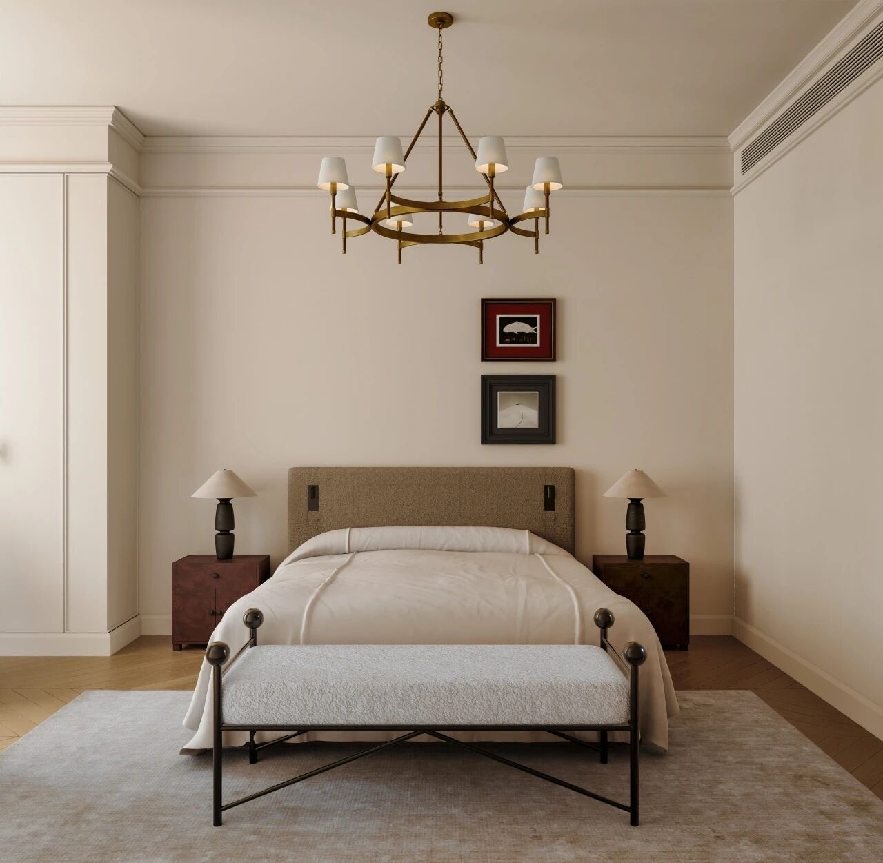 重庆紫檀庄园1300m²曲境别墅丨中国重庆丨美及空间设计-52