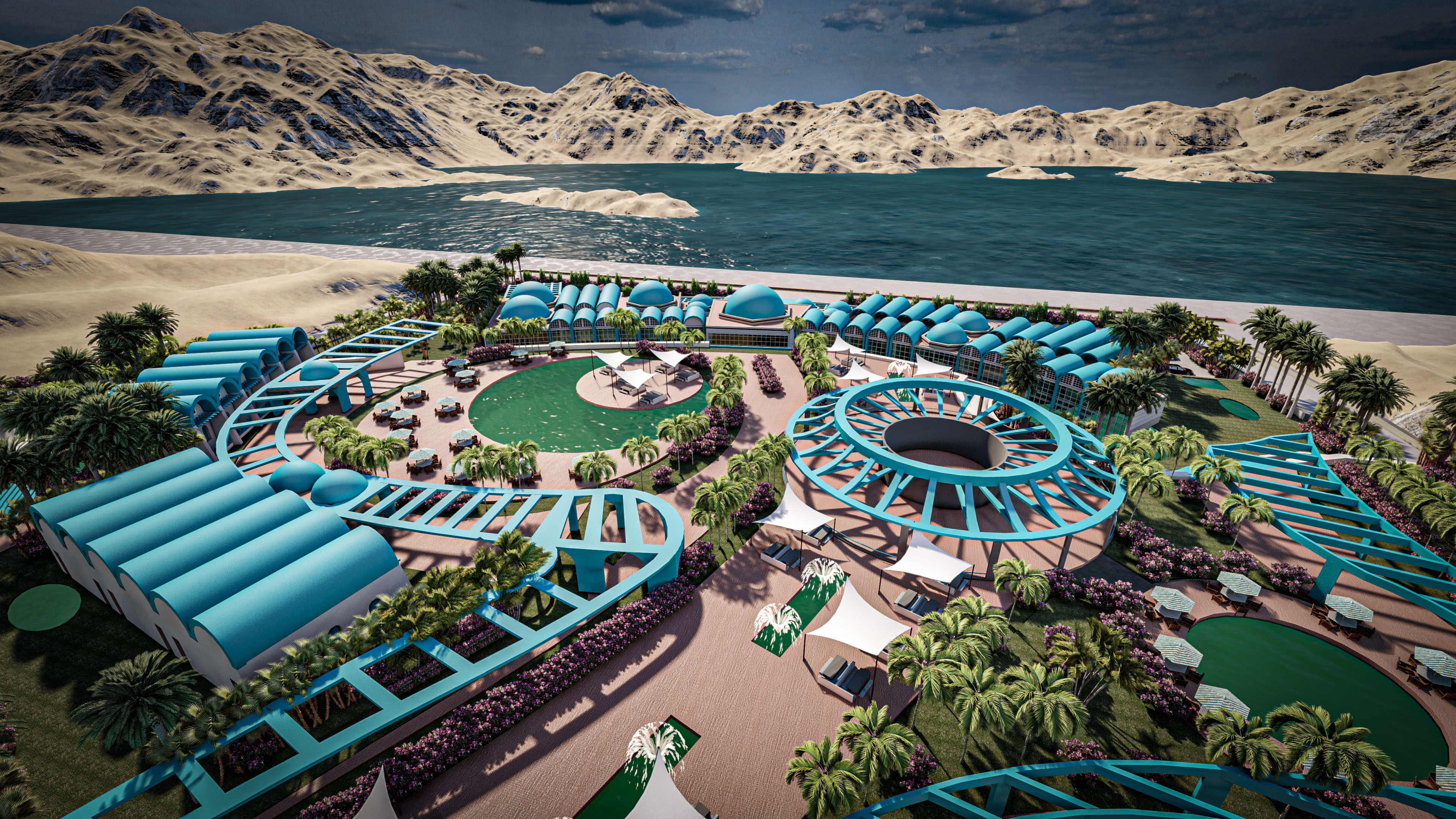 生态旅馆酒店丨badr university 建筑系-8