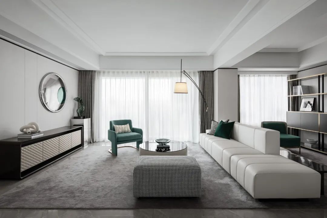 国深大信·君誉湾样板间丨中国中山丨IDAD久度设计,华贝软装-1