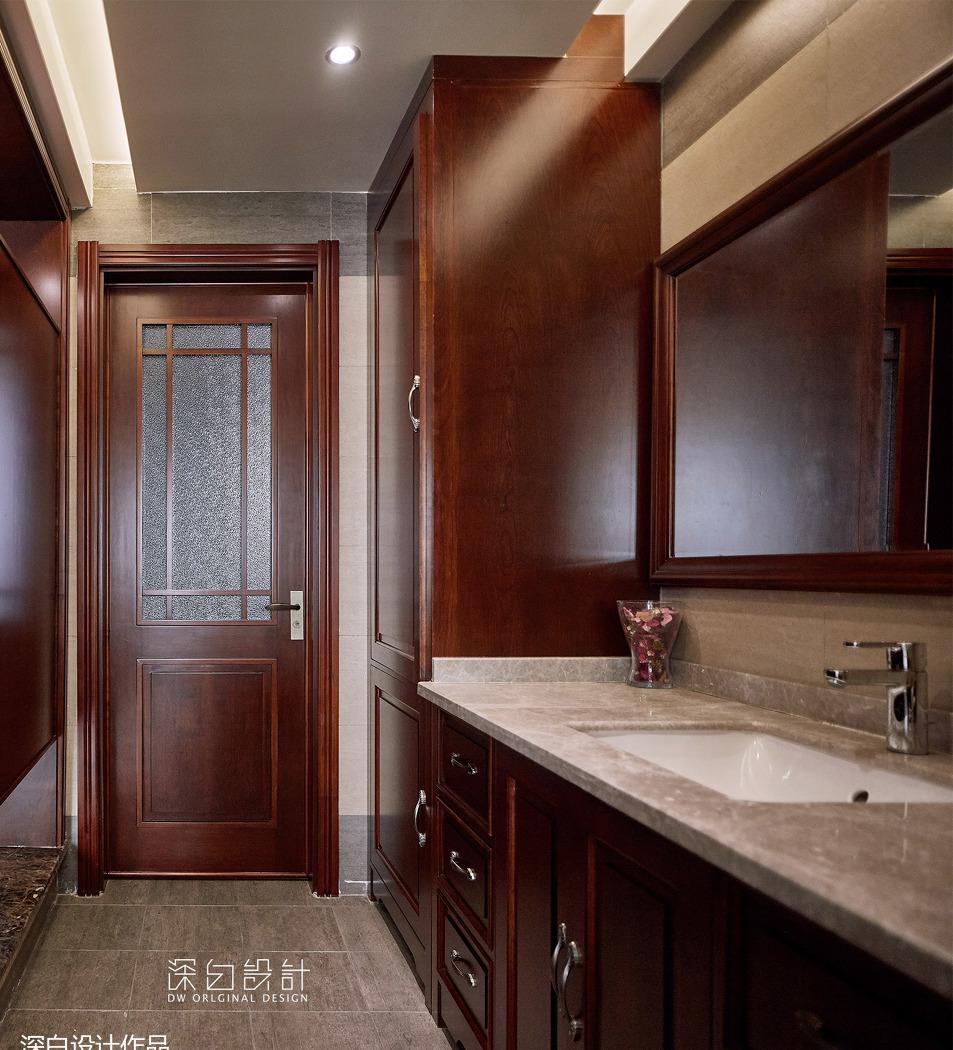 深白设计丨平层丨【深白作品】拾壹楼--中式休闲-10