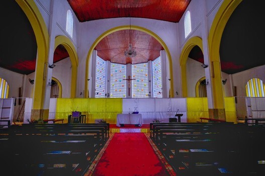 班吉圣母院大教堂丨中非丨法国建筑师罗杰·埃雷尔(Roger Erell)-33