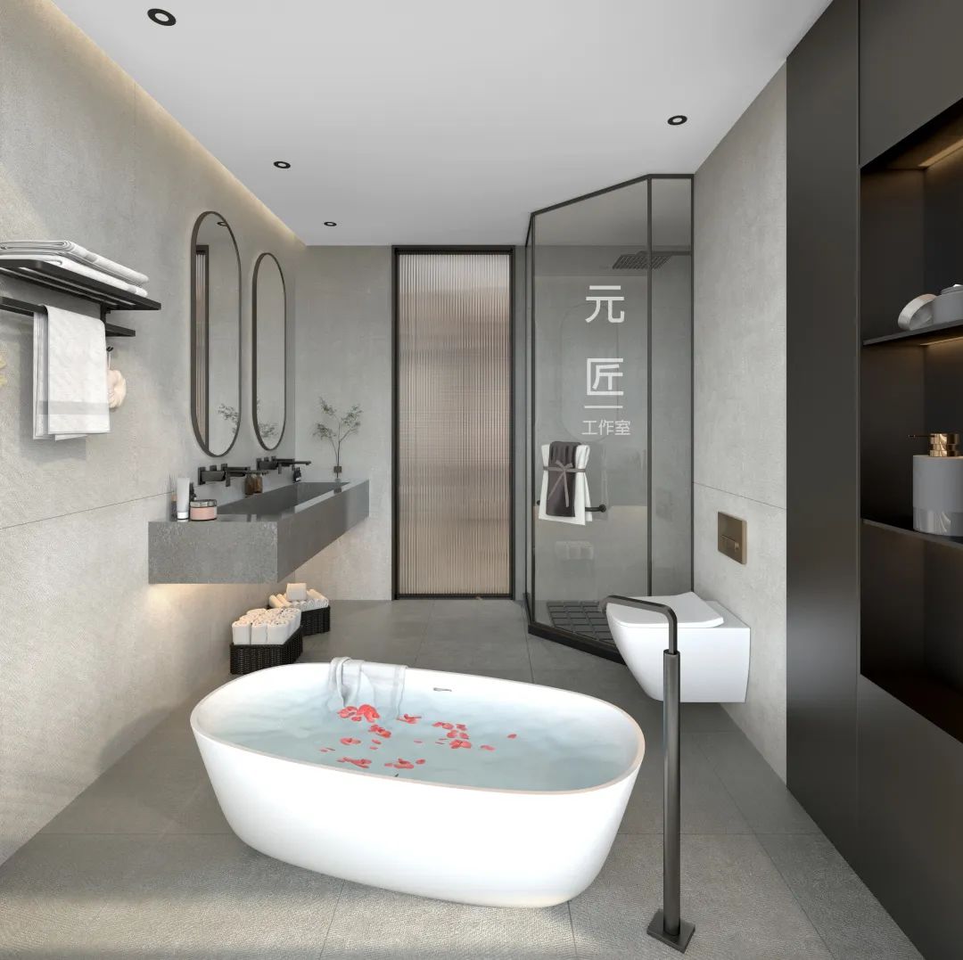 美式轻奢的优雅格调丨元匠设计-17