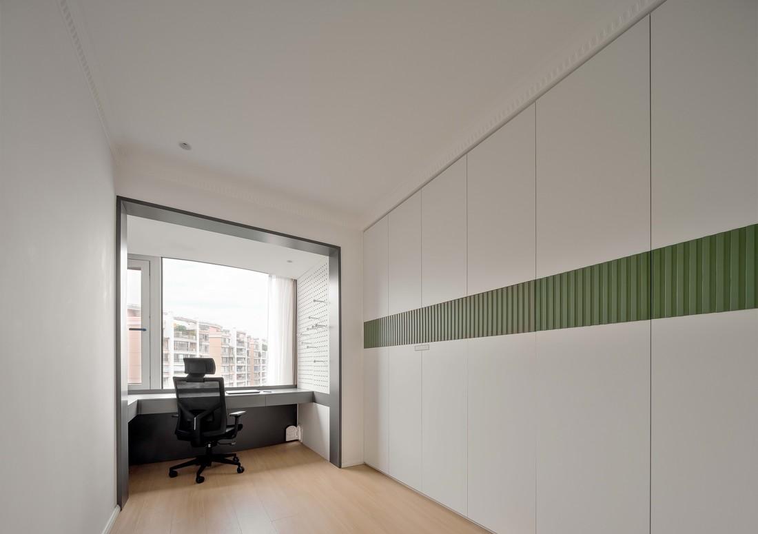 轻法式奶油风·140m²江景平层旧房改造丨中国广州-54