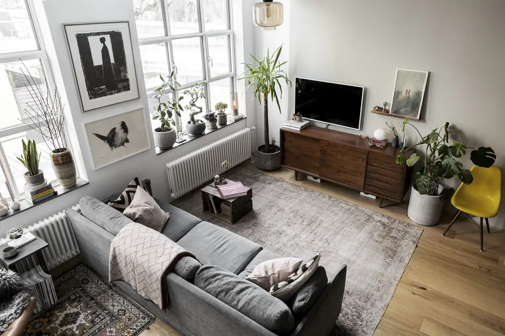 瑞典船厂改造的独特家庭阁楼-26