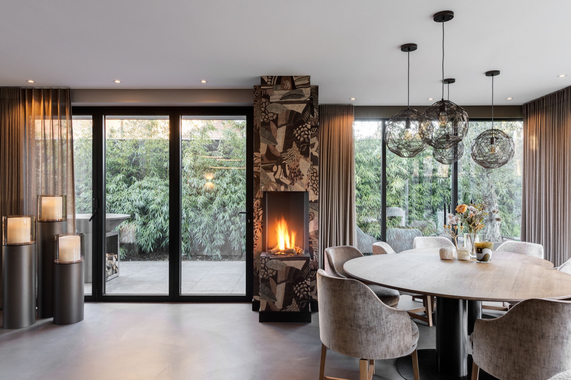 Aanbouw met aluminium kozijnen en stalen binnendeuren-5