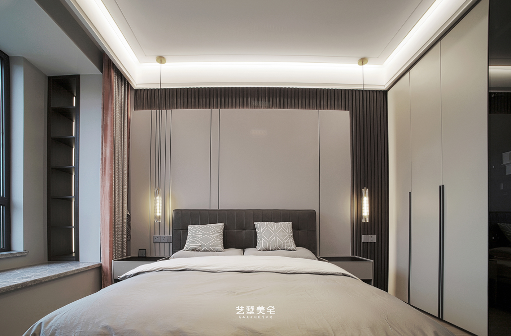 140㎡高级轻奢风实景落地-34