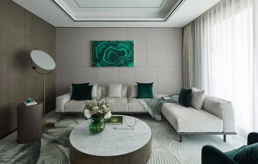 中企·滨江悦府 A 户型样板间丨中国上海丨H.N.LIN 空间美学馆-6