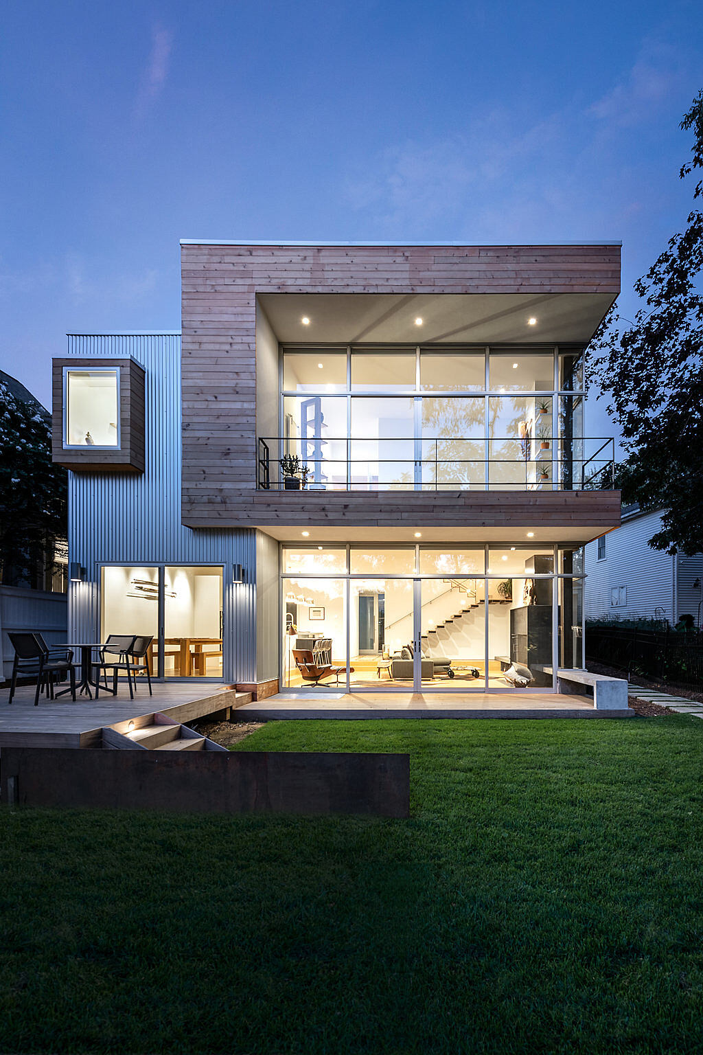 Spa Creek House · 与水景完美融合的现代住宅设计丨马里丨Grid Architects-11