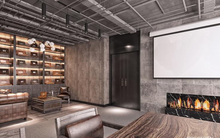 
冯易进设计作品——澳门麟轩红酒会所。 -8