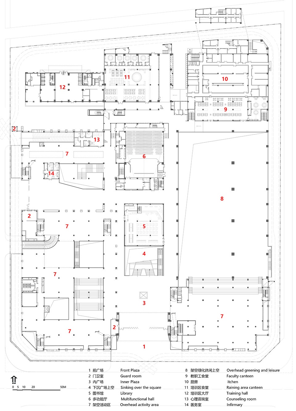 深圳中学坪山创新学校丨中国深圳丨CMAD Architects-75