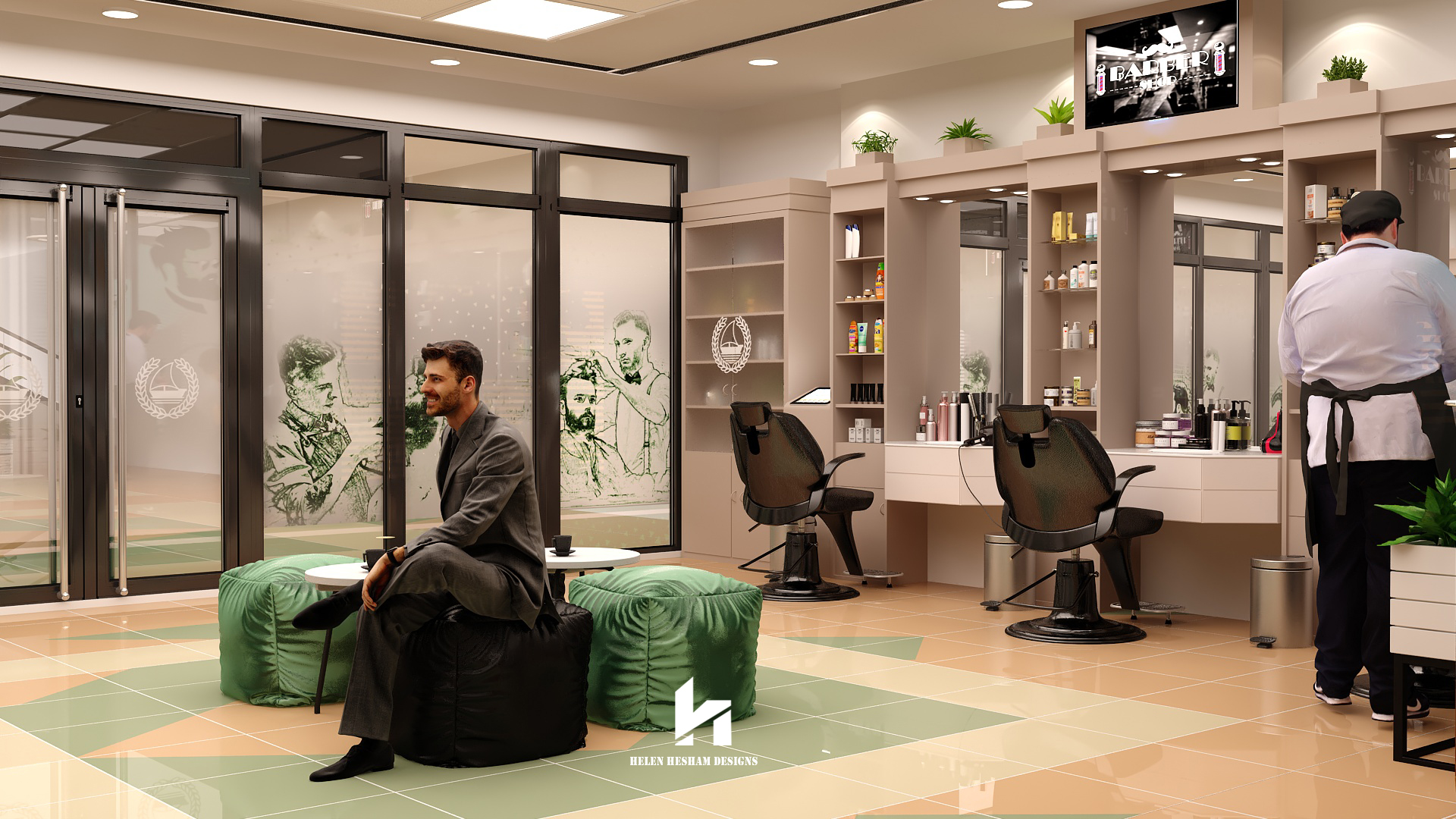 Dubai Police - Officers Club - Barber Shop-3