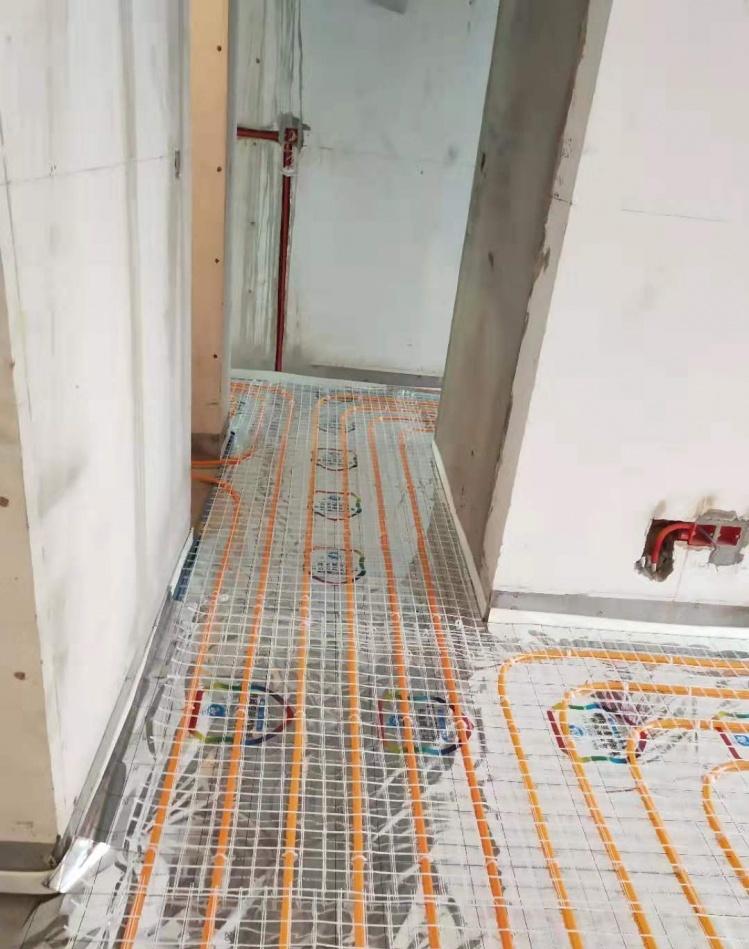 
上海闵行古美路望族新苑威能地暖安装示意图 -9