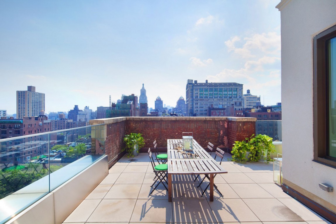 极简优雅，纽约顶层复式公寓-8